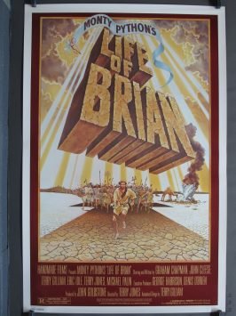 MONTY PYTHON'S LIFE of BRIAN 1979 One-Sheet poster