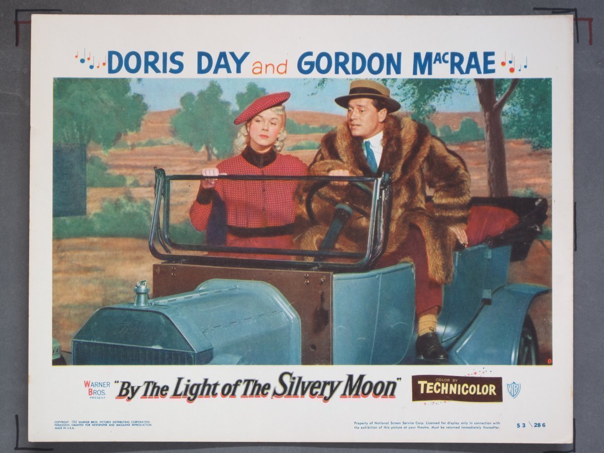 BY THE LIGHT OF THE SILVERY MOON 1953 Lobby Cards (8)