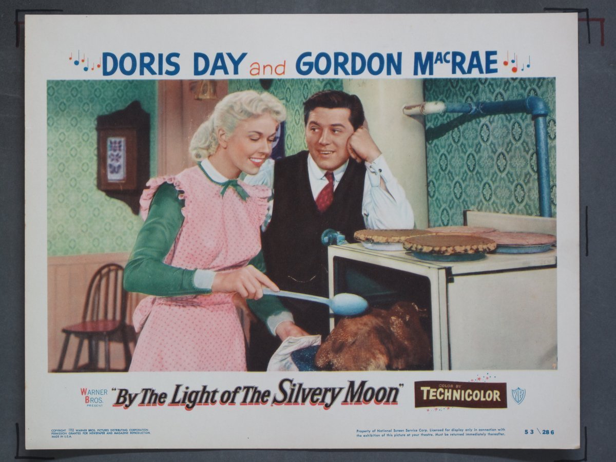 BY THE LIGHT OF THE SILVERY MOON 1953 Lobby Cards (8) - Image 2
