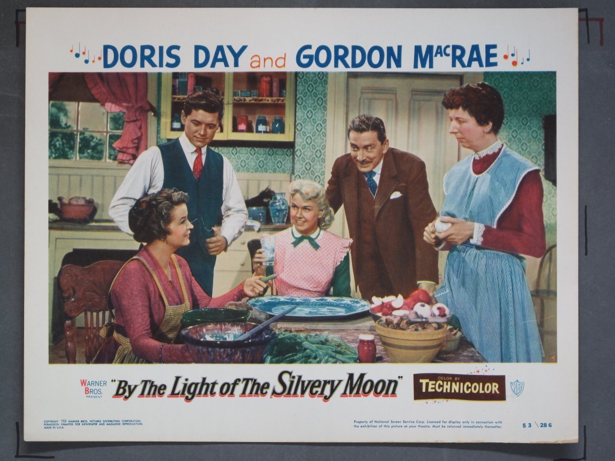 BY THE LIGHT OF THE SILVERY MOON 1953 Lobby Cards (8) - Image 5
