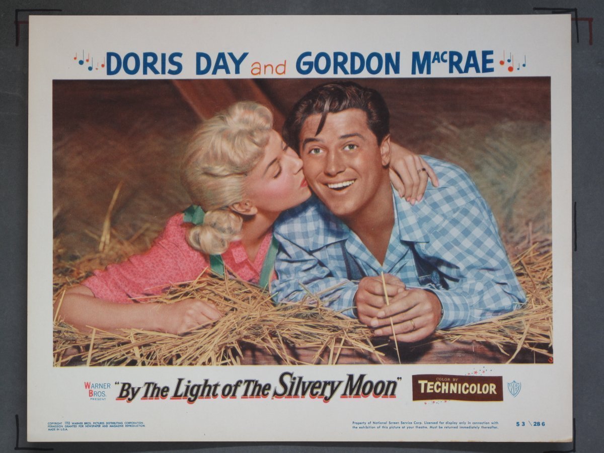 BY THE LIGHT OF THE SILVERY MOON 1953 Lobby Cards (8) - Image 6
