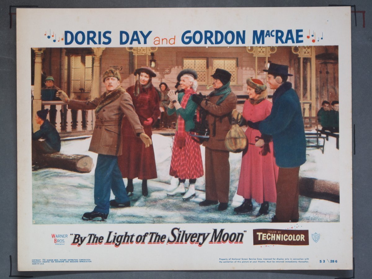 BY THE LIGHT OF THE SILVERY MOON 1953 Lobby Cards (8) - Image 8
