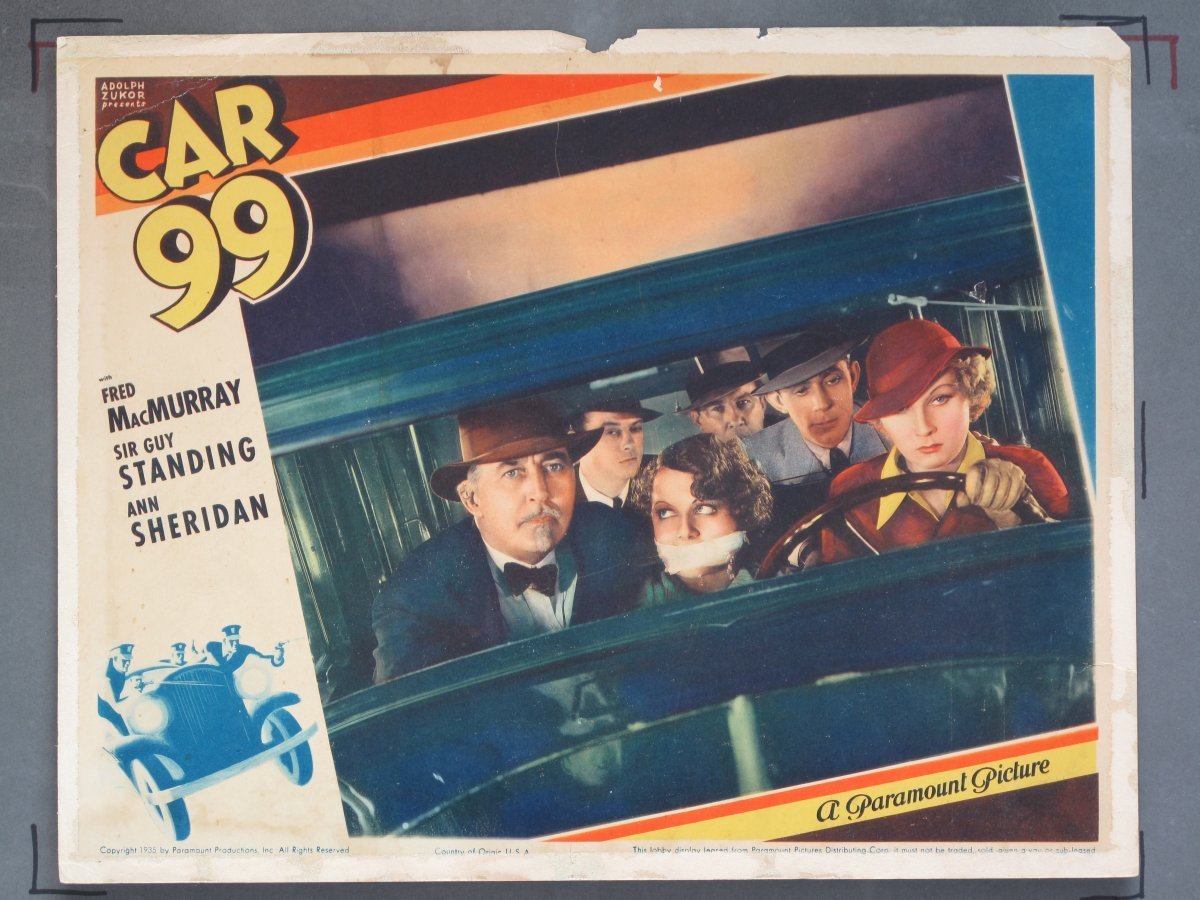 CAR 99 1935 Lobby Cards (4) - Image 4