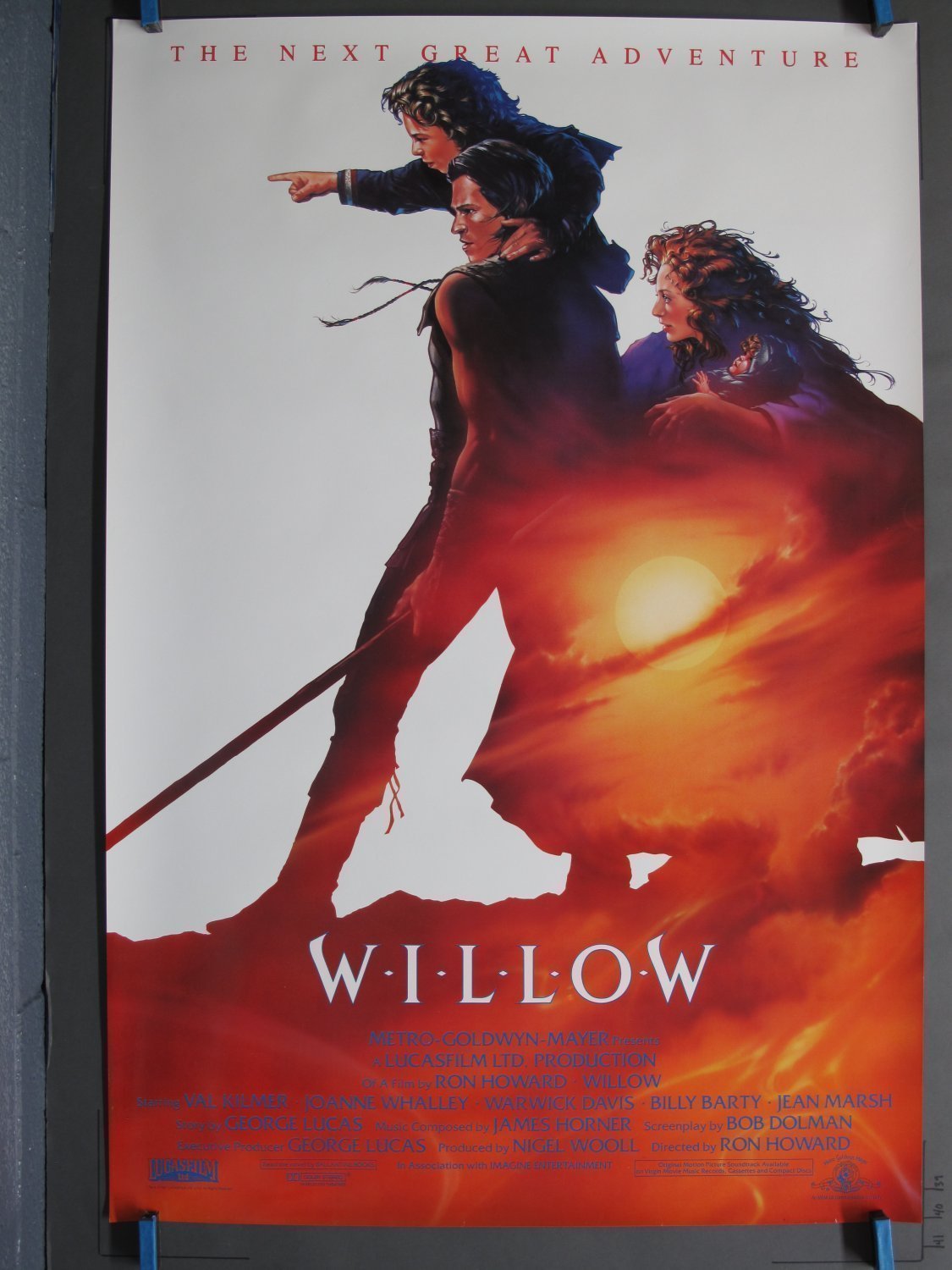 WILLOW 1987 International One-Sheet poster