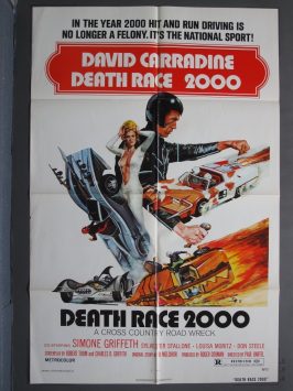 DEATH RACE 2000 1975 One-Sheet poster