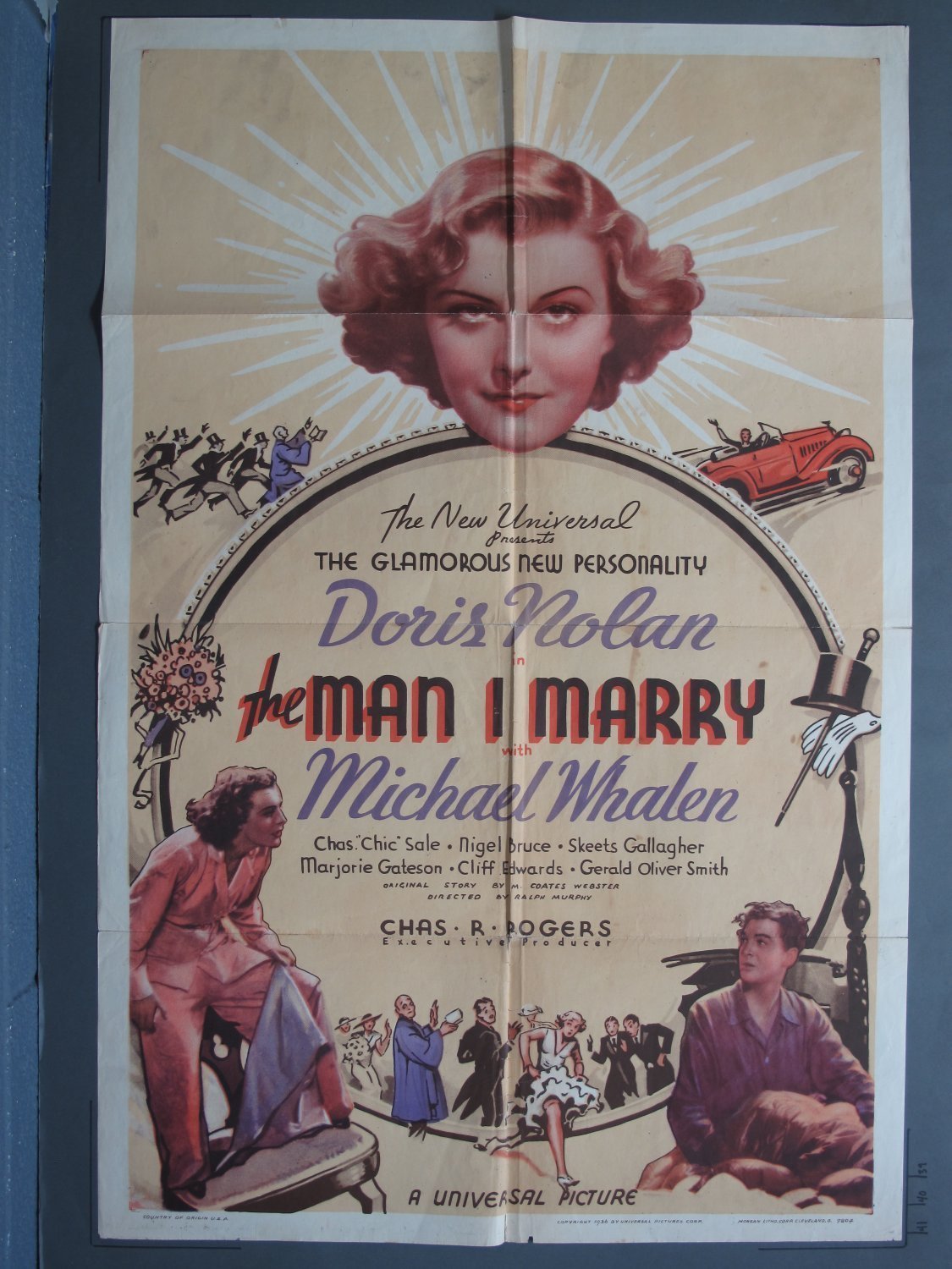 MAN I MARRY 1936 One-Sheet poster
