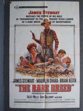 RARE BREED 1966 One-Sheet poster