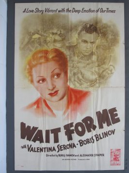 WAIT FOR ME 1943 One-Sheet poster
