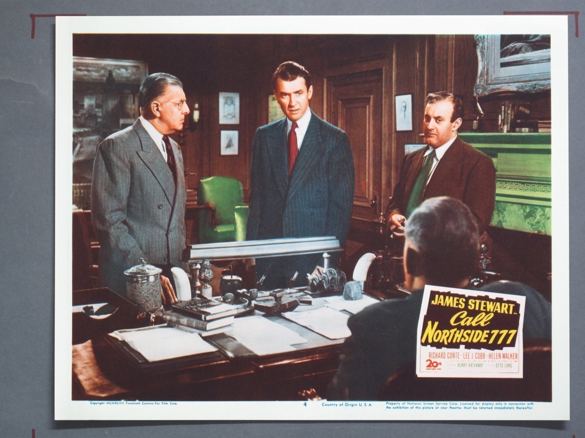 Call Northside 777 1948 Title Card + Lobby Cards (7) - Image 4