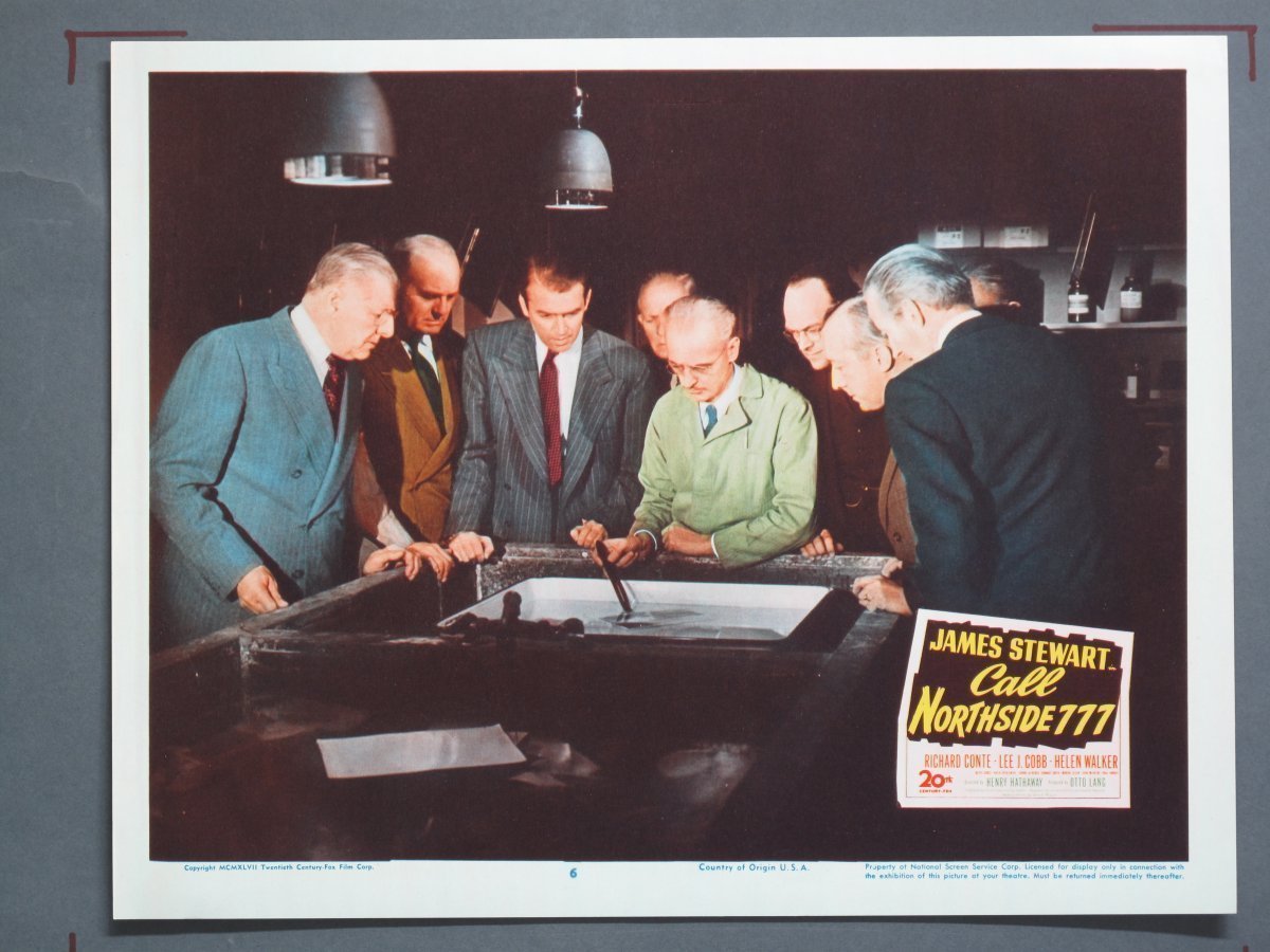 Call Northside 777 1948 Title Card + Lobby Cards (7) - Image 6