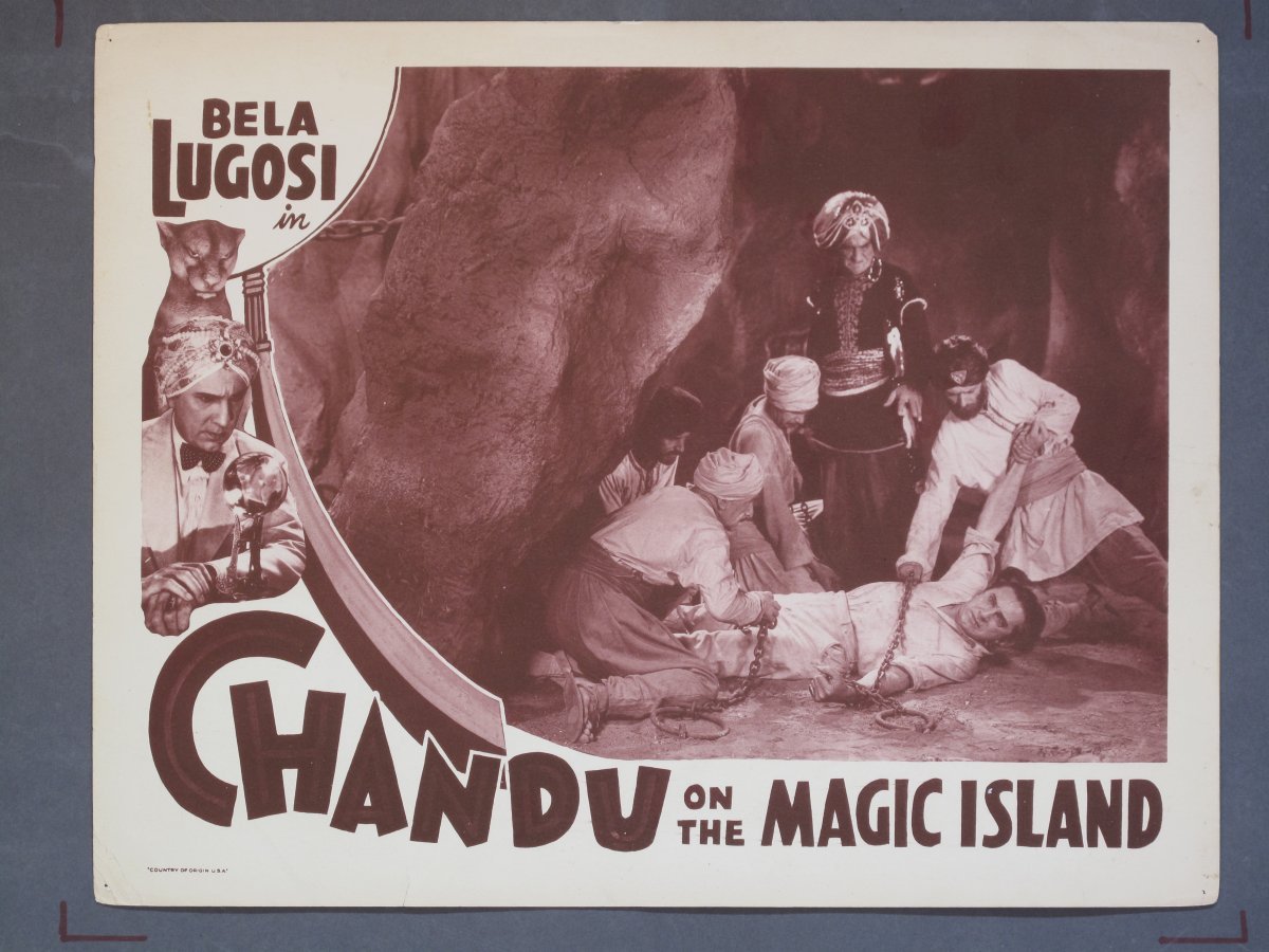 CHANDU ON THE MAGIC ISLAND 1930s Lobby Card