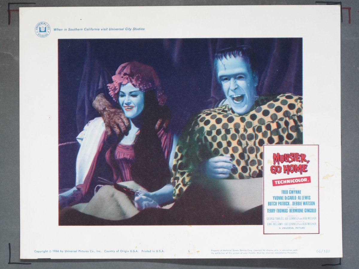 MUNSTER GO HOME (Universal) 1967 Lobby Card #5