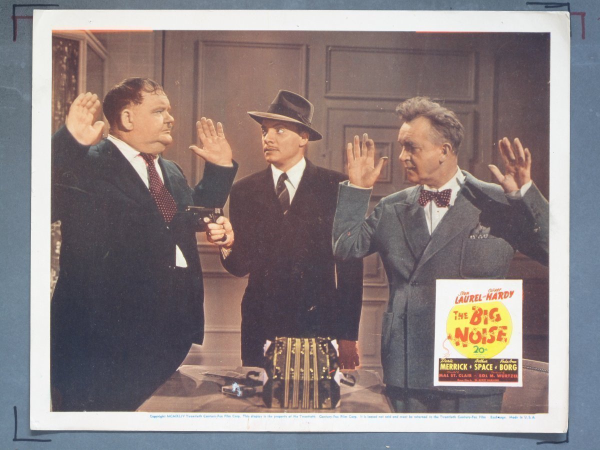 BIG NOISE (20th Century Fox) 1944 Lobby Card