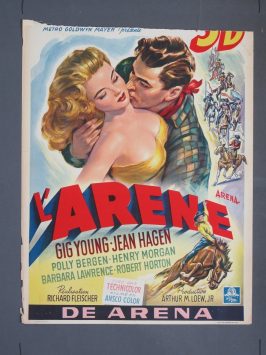 ARENA 1953 Belgian poster