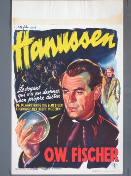HANUSSEN 1955 Belgian poster