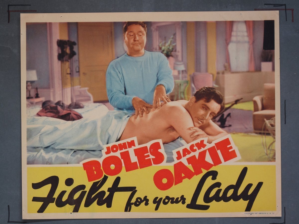 FIGHT FOR YOUR LADY (RKO) 1937 Title Card +(7) Lobby Cards - Image 2