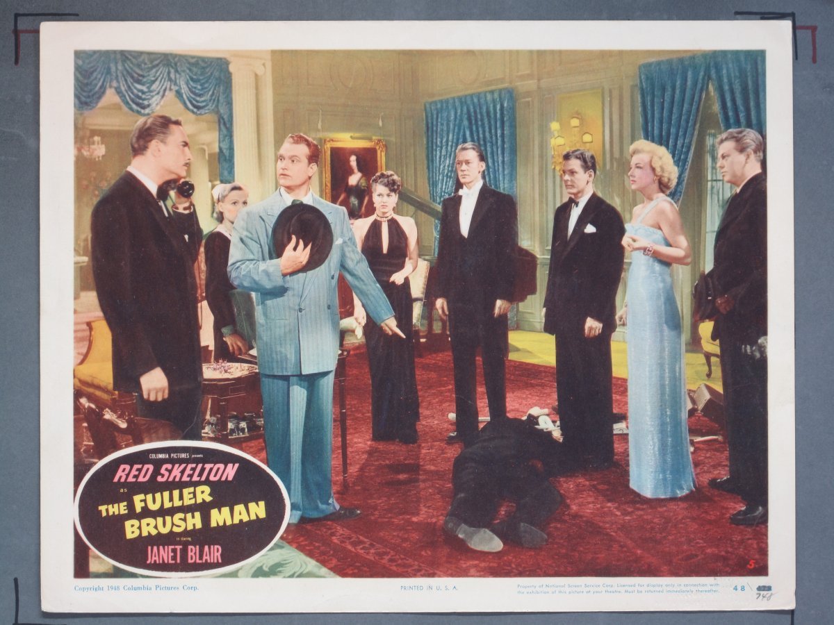 Fuller Brush Man (Columbia) 1948 Title Card +(6) Lobby Cards - Image 3