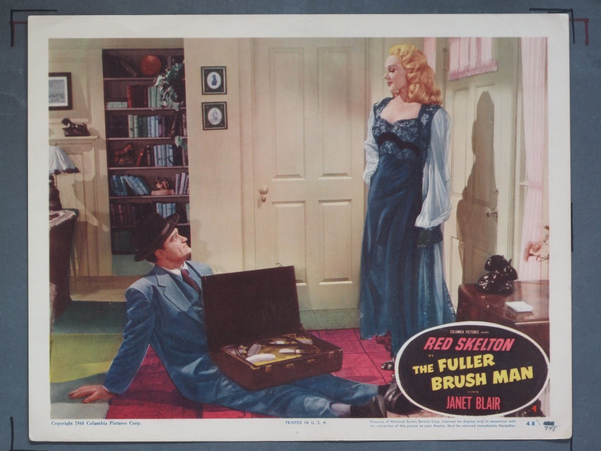 Fuller Brush Man (Columbia) 1948 Title Card +(6) Lobby Cards - Image 4