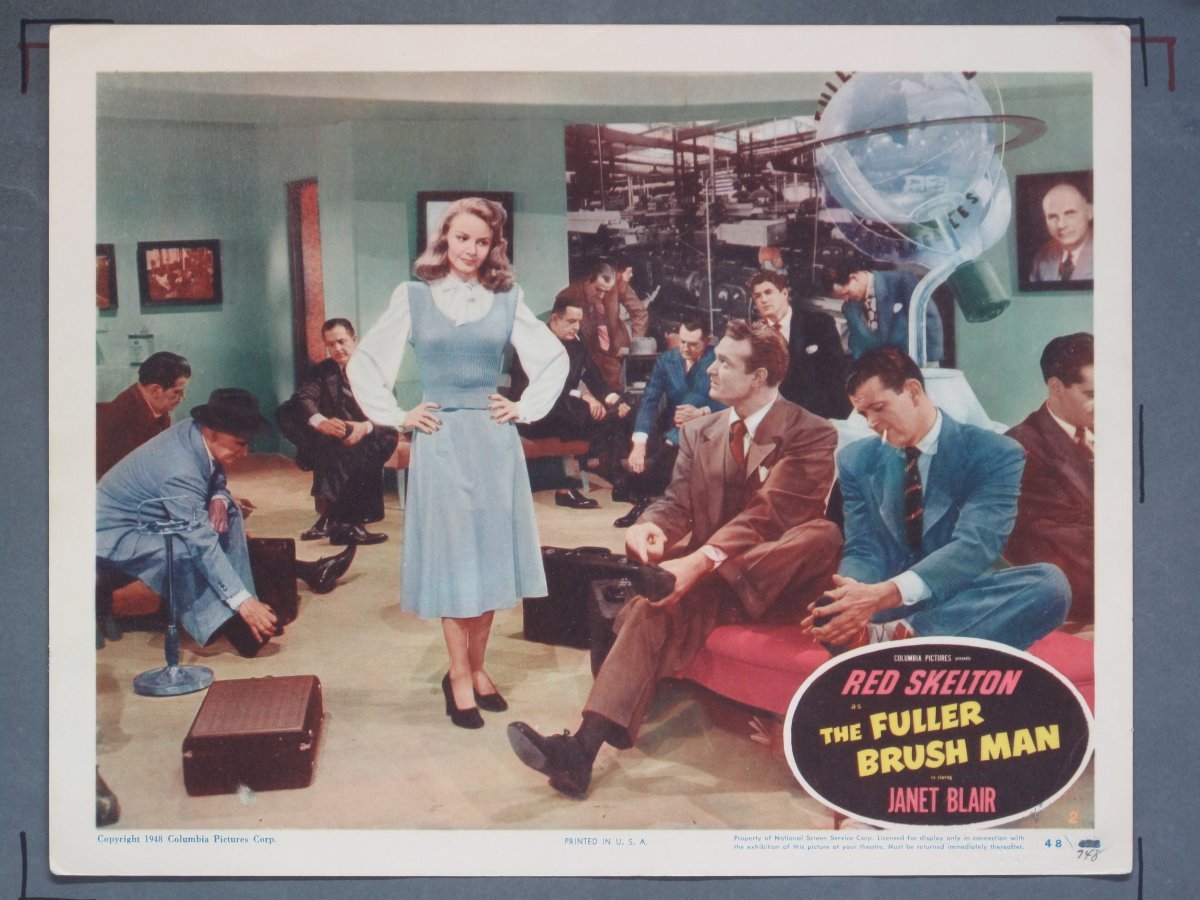 Fuller Brush Man (Columbia) 1948 Title Card +(6) Lobby Cards - Image 5