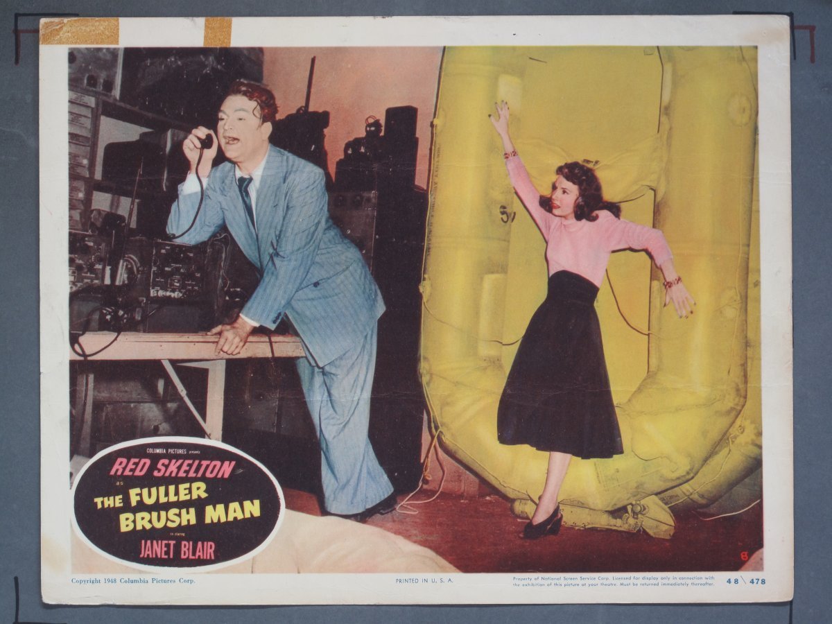 Fuller Brush Man (Columbia) 1948 Title Card +(6) Lobby Cards - Image 6