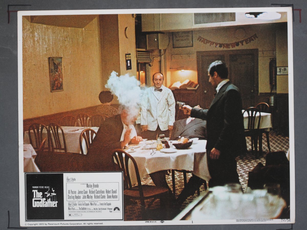 GODFATHER (Paramount) 1972 (8) Lobby Cards - Image 2
