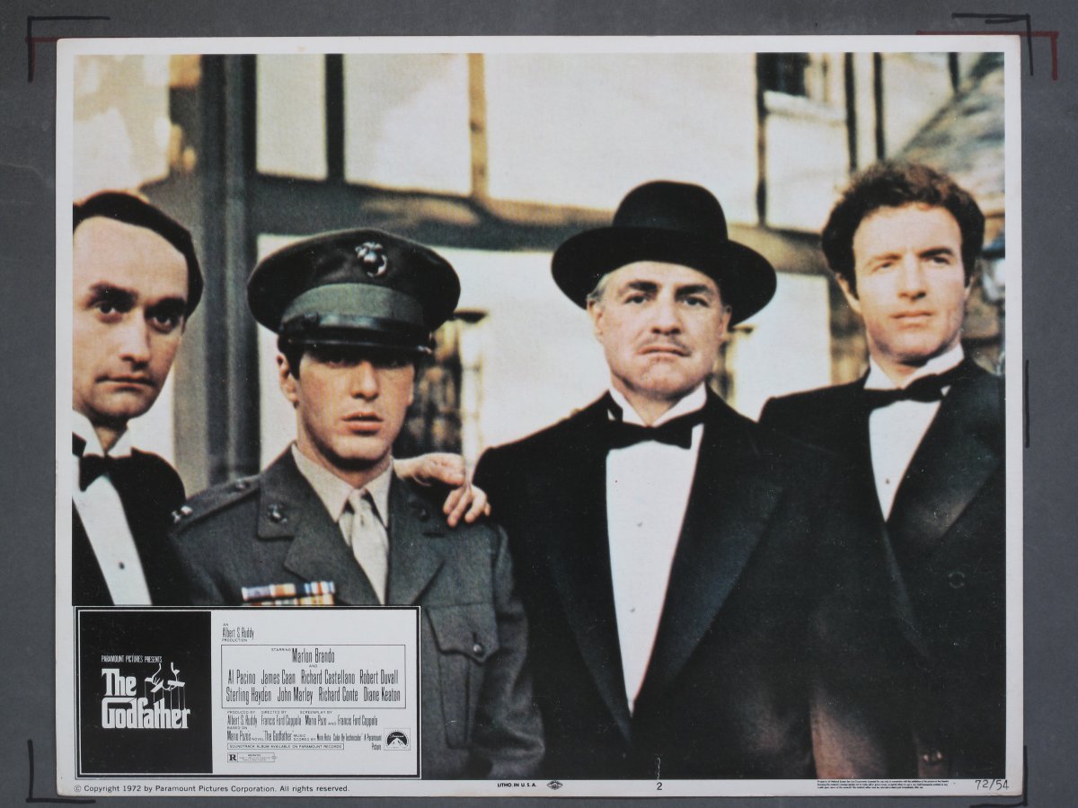 GODFATHER (Paramount) 1972 (8) Lobby Cards - Image 3