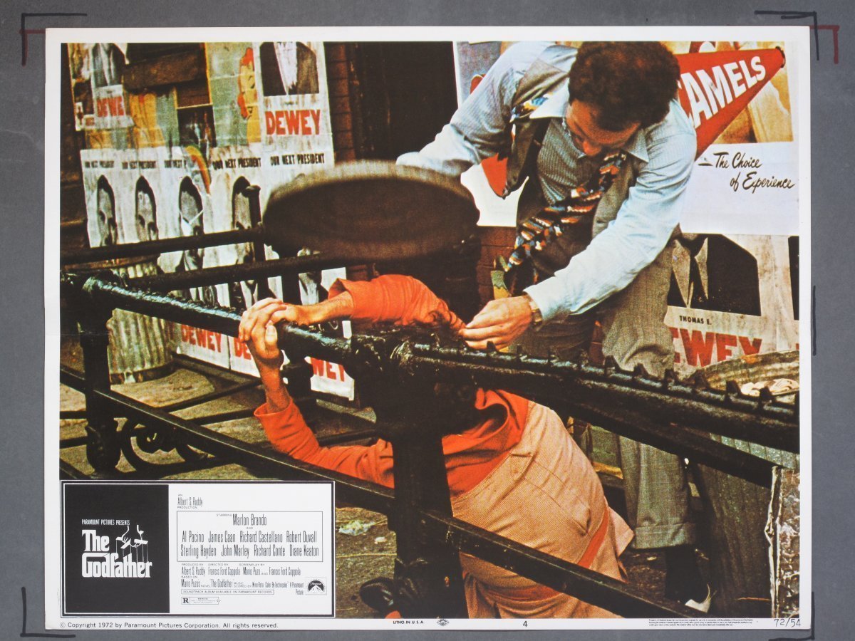GODFATHER (Paramount) 1972 (8) Lobby Cards - Image 5