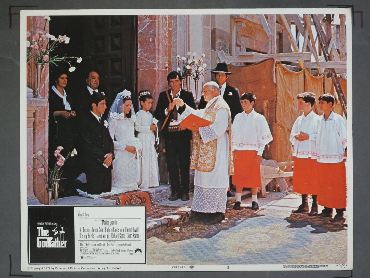 GODFATHER (Paramount) 1972 (8) Lobby Cards - Image 6