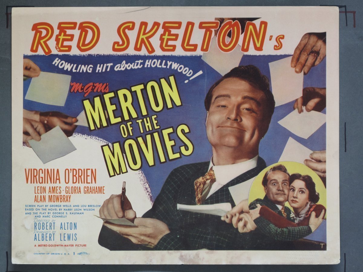 MERTON OF THE MOVIES (MGM) 1947 Title Card +(6) Lobby Cards
