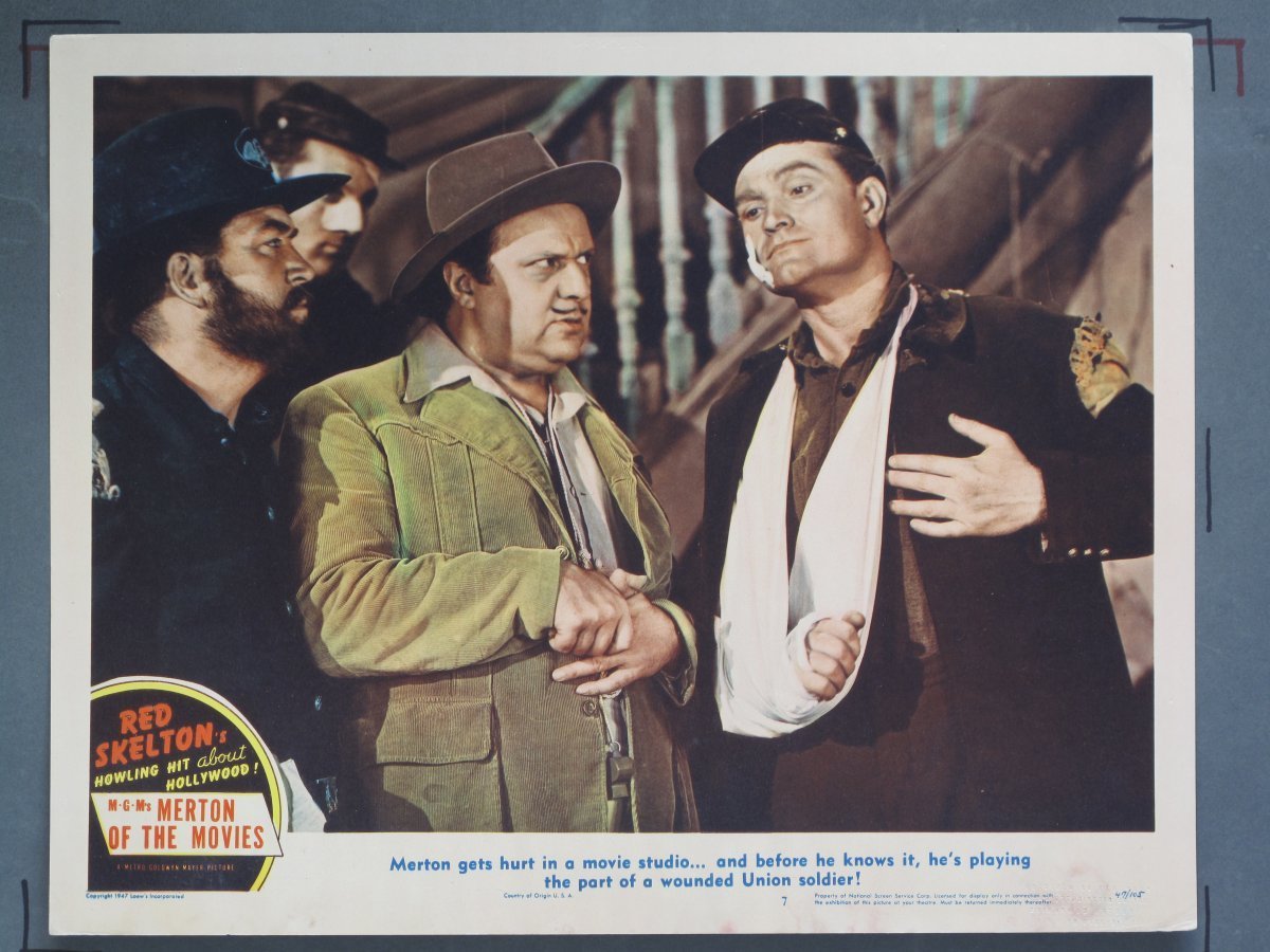 MERTON OF THE MOVIES (MGM) 1947 Title Card +(6) Lobby Cards - Image 2