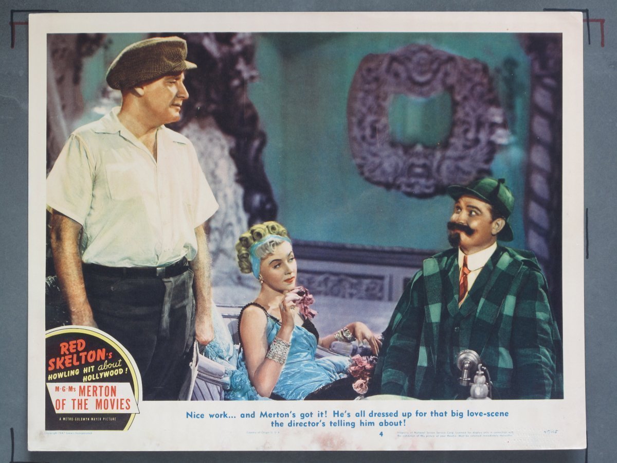 MERTON OF THE MOVIES (MGM) 1947 Title Card +(6) Lobby Cards - Image 5
