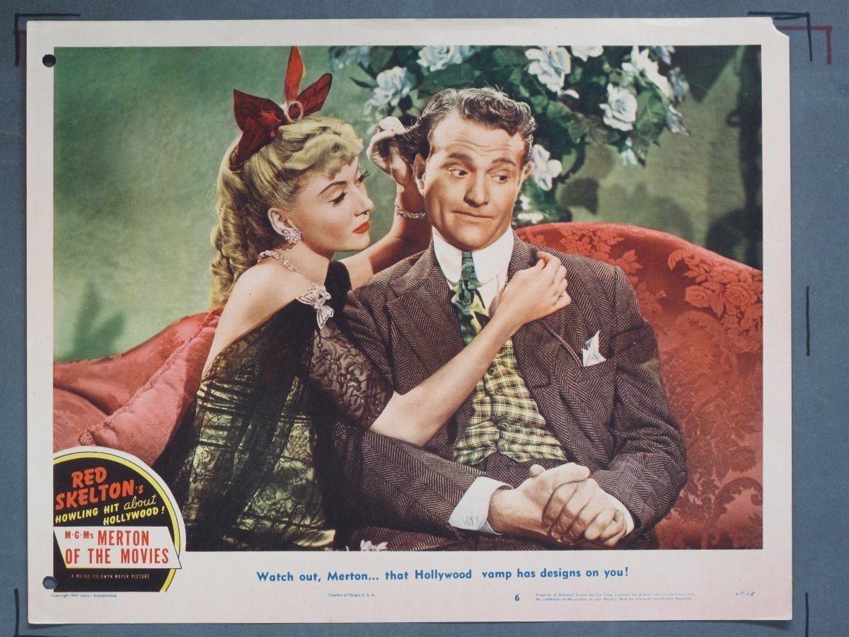 MERTON OF THE MOVIES (MGM) 1947 Title Card +(6) Lobby Cards - Image 7