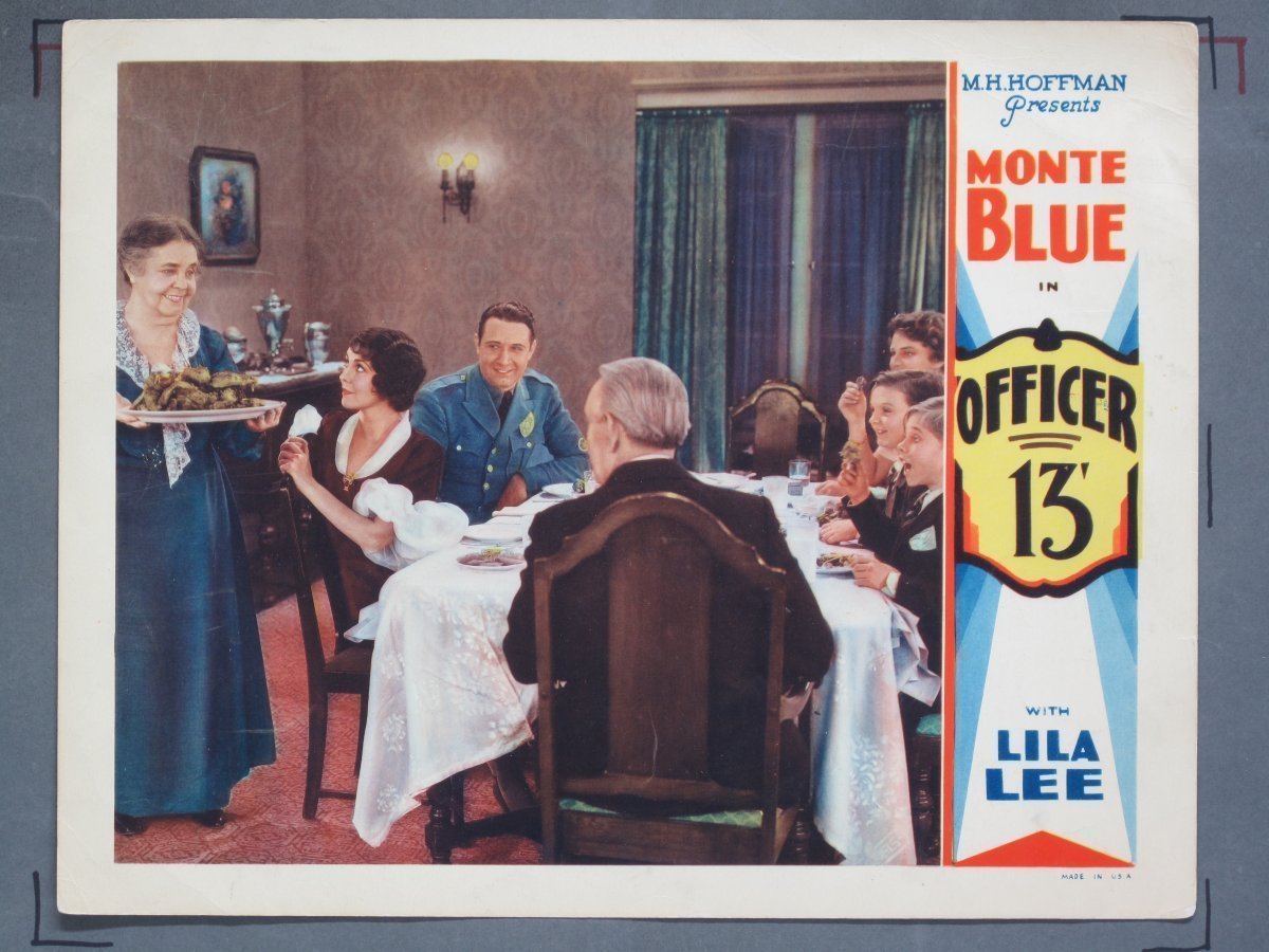 OFFICER 13 (Allied Productions) 1932 Title Card +(4) Lobby Cards - Image 3