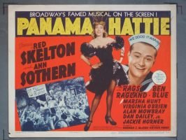 PANAMA HATTIE  (MGM) 1942 Title Card +(6) Lobby Cards