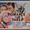 ROMANCE FOR THREE  (MGM) 1938 Title Card +(5) Lobby Cards