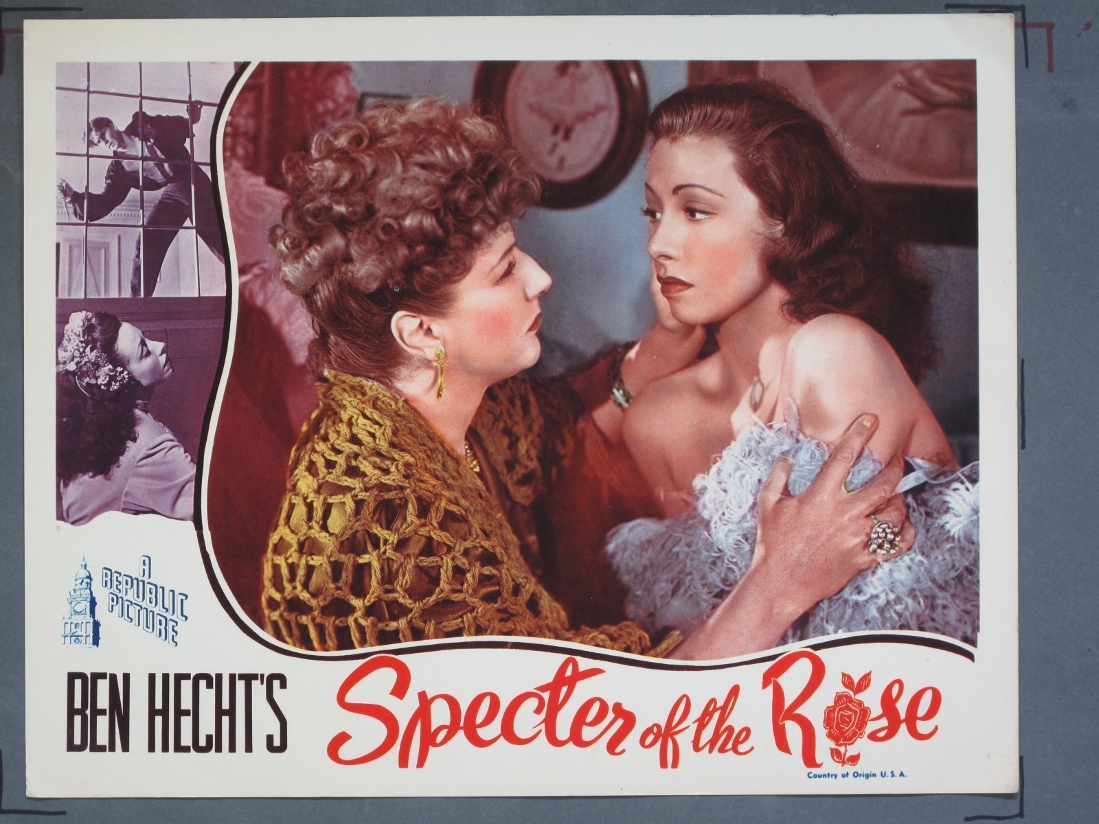 SPECTER OF THE ROSE (Republic) 1946 Title Card +(7) Lobby Cards - Image 2