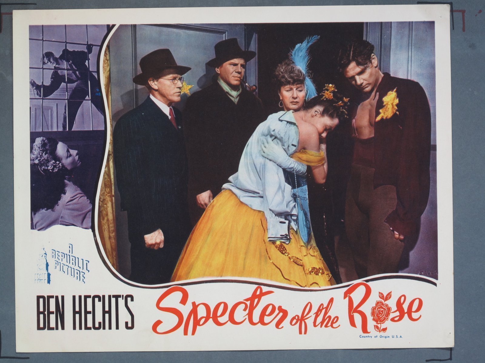 SPECTER OF THE ROSE (Republic) 1946 Title Card +(7) Lobby Cards - Image 5