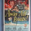 AWAY ALL BOATS (Universal) 1956 Autographed One-Sheet Poster