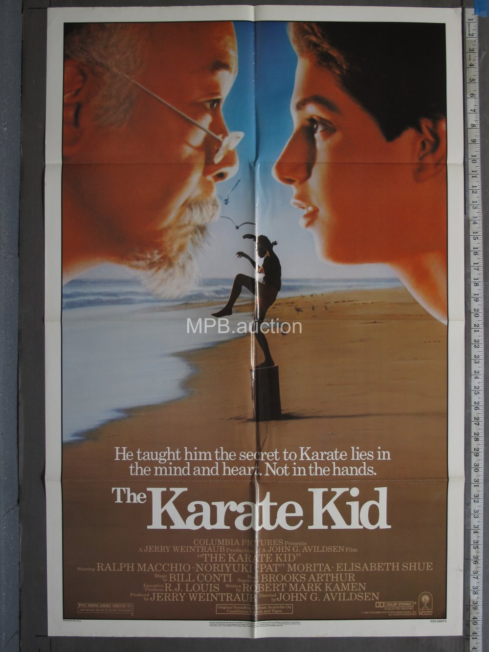 KARATE KID (1984) Folded One Sheet