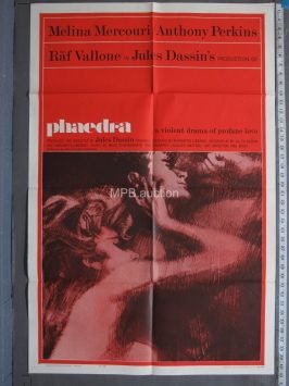 PHAEDRA (1962)  Folded One Sheet
