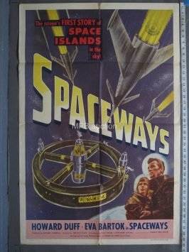 SPACEWAYS (1953)  Folded One Sheet