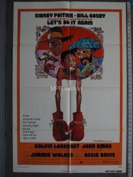 LET'S DO IT AGAIN (1975)  Folded One Sheet