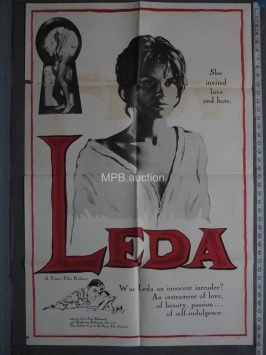 LEDA aka A DOUBLE TOUR (1959)  Folded One Sheet
