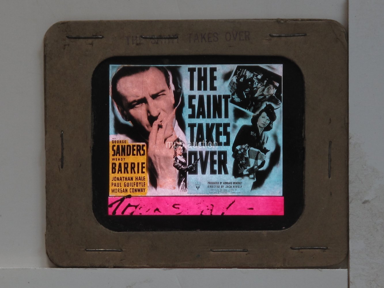 SAINT TAKES OVER (1940) Glass Slide