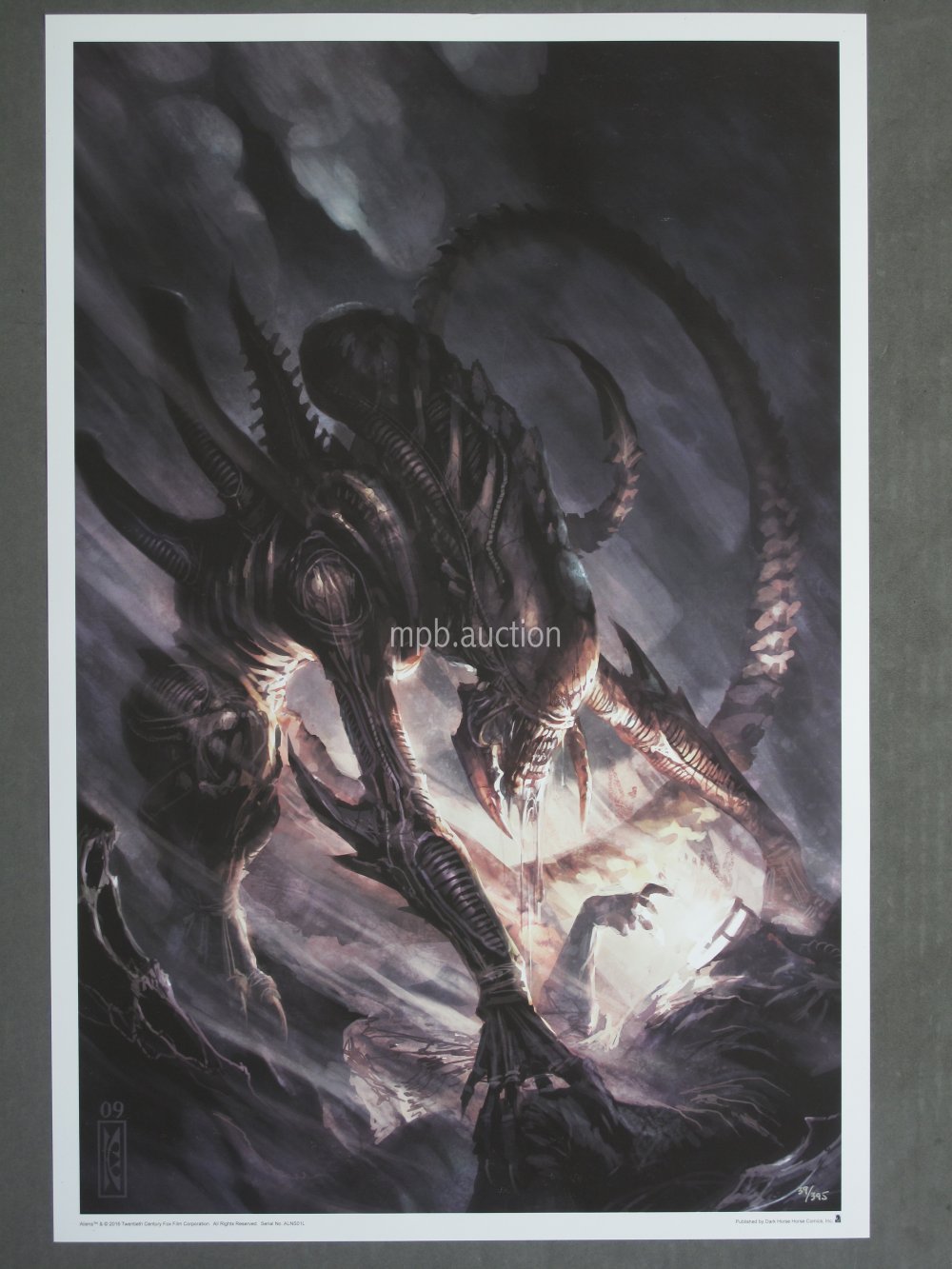 ALIENS: ISSUE #3 (2016) #39/395 Screen Printed Poster