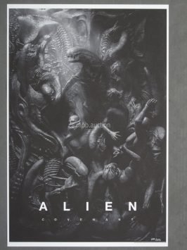 ALIEN COVENANT (2017) #239/632 Screen Printed Poster