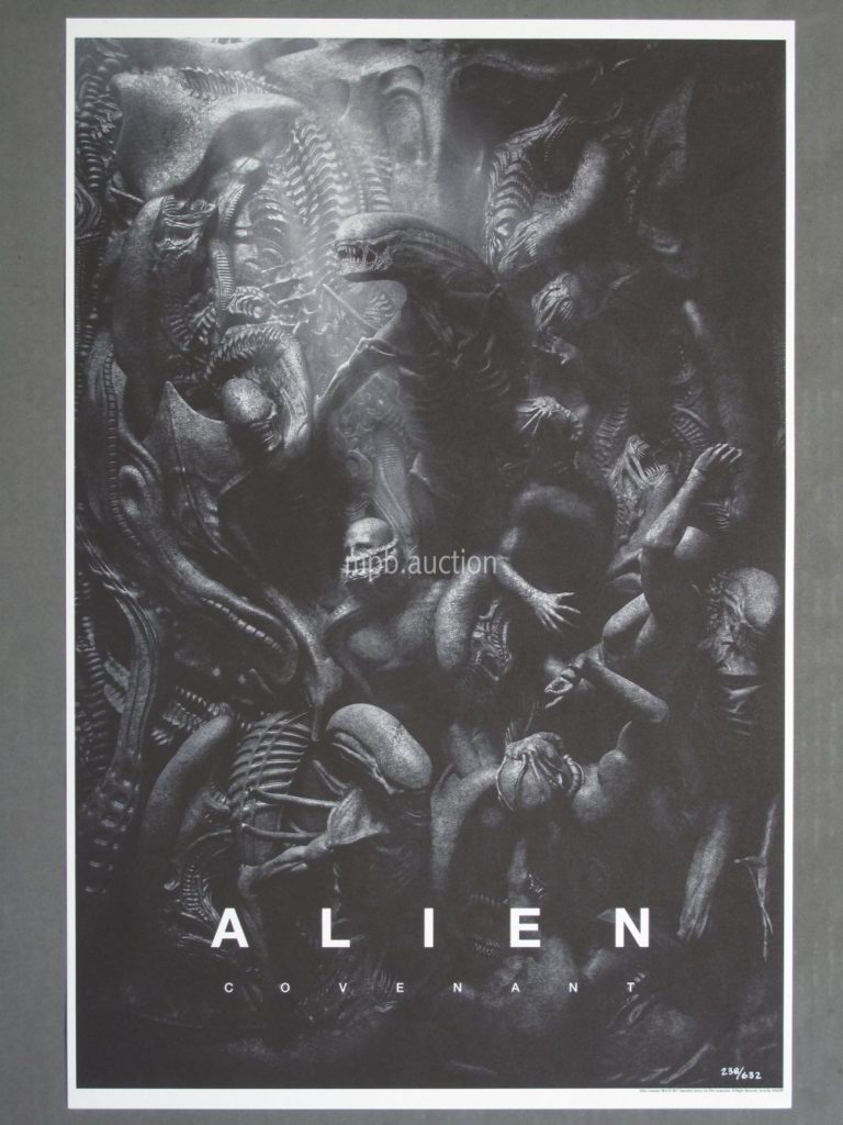 ALIEN COVENANT (2017) #238/632 Screen Printed Poster For Sale