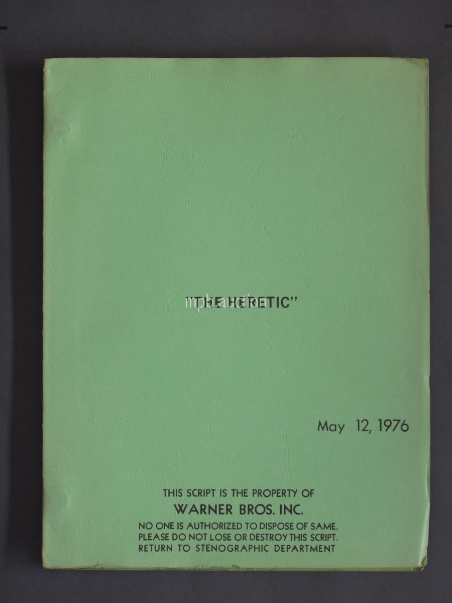 EXORCIST II: HERETIC (1977) Vintage Original Film Script