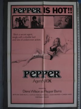 PEPPER (1973) Original  Movie Poster