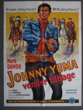 DEATH AT OWELL ROCK (1967) Original Danish Movie Poster